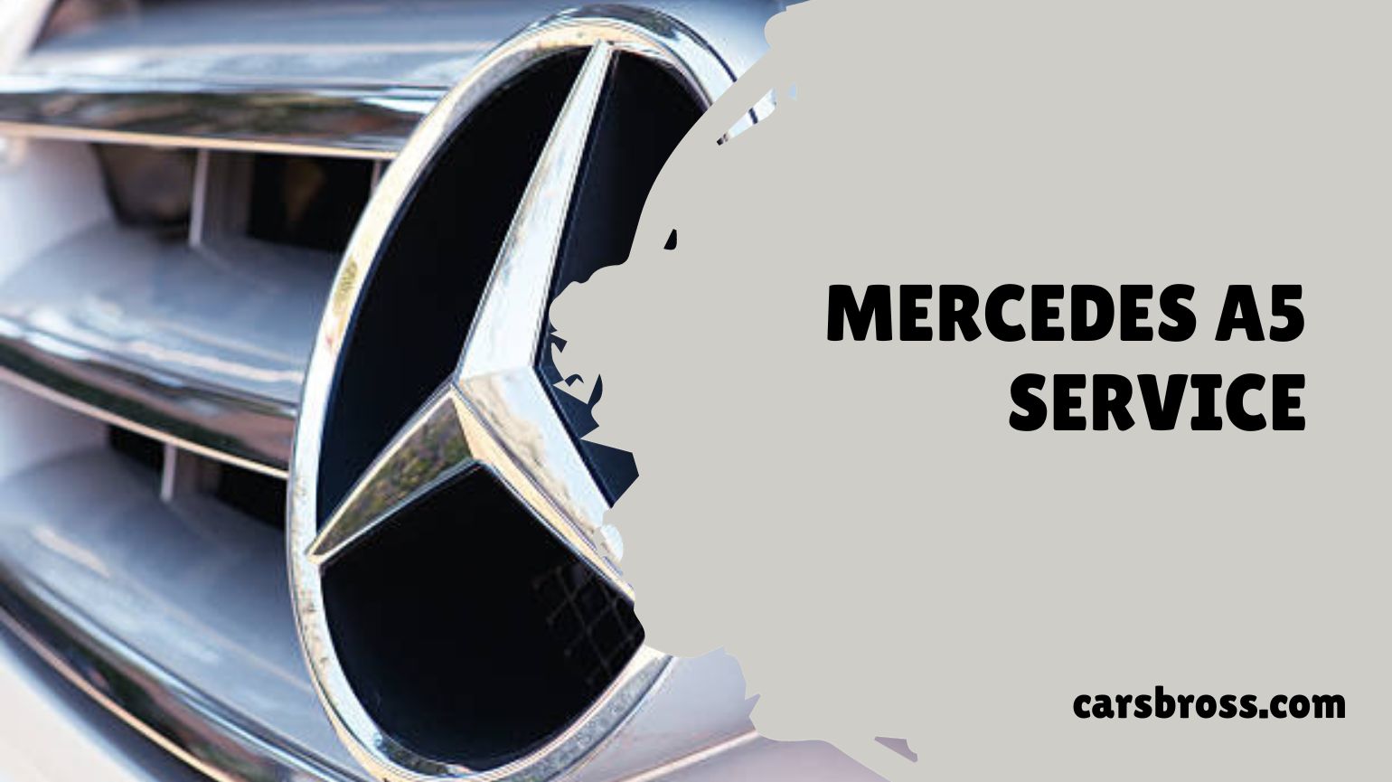 Mercedes A5 Service: Checklist, Benefits & Cost [Explained]